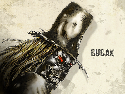 #31DaysofMonsters DAY 13: Bubak 31daysofhalloween 31daysofmonsters bubak creature halloween horror horrormacabre illustration monster scary scarymonster