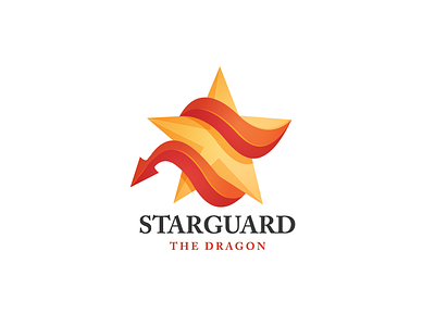 StarGuard The Dragon dragon gold guard orange secure security star treasure