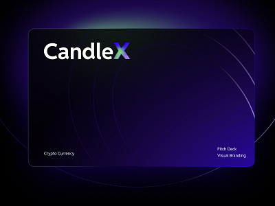 Candlex - Pitch Deck Design | Brand Visual blockchain branding deck design graphic design motion design pitch pitch deck presentation visual identity