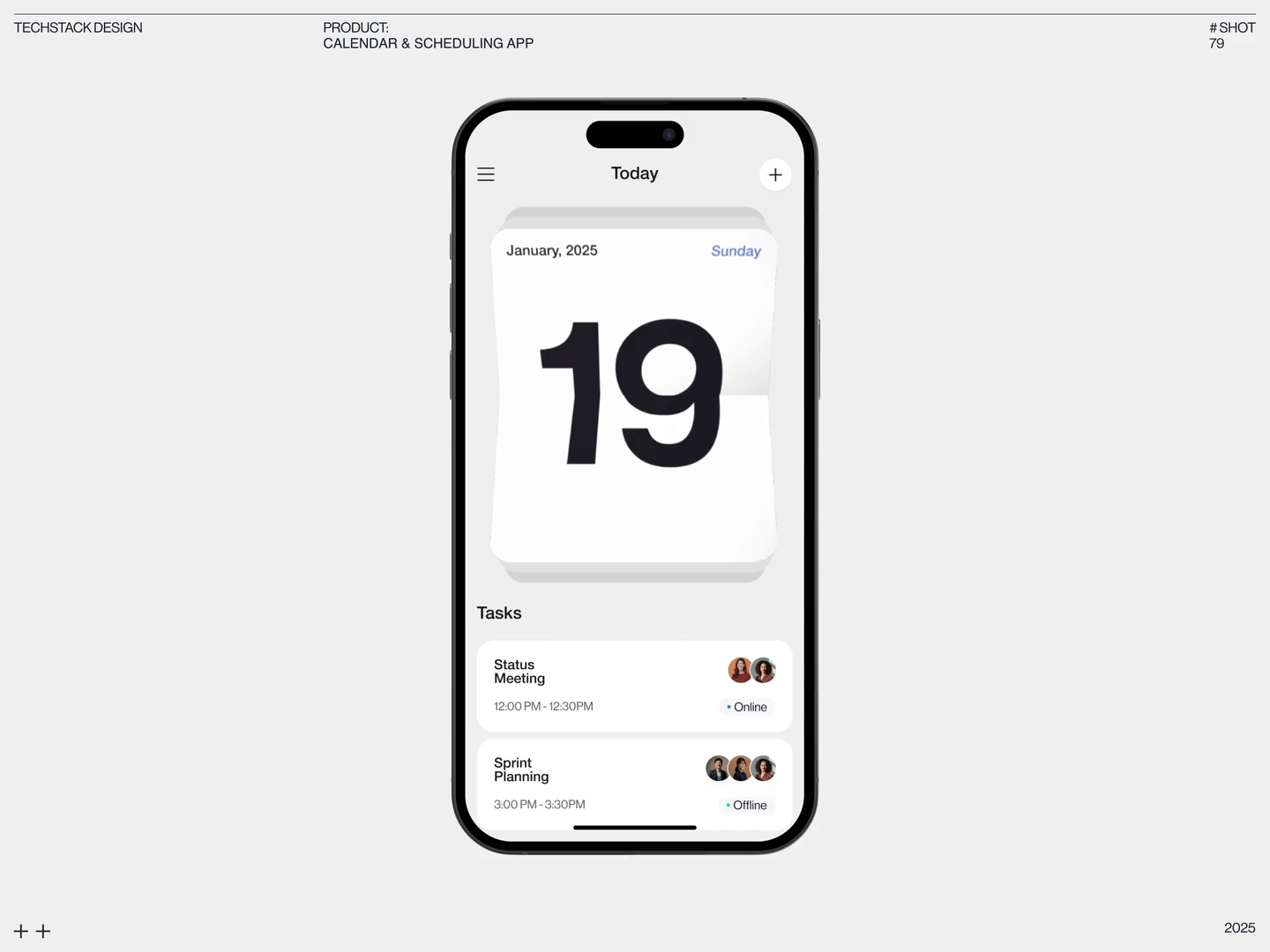 Calendar Scheduling App By Alyona Larchenko For Techstack Design On calendar-scheduling-app-by-alyona-larchenko-for-techstack-design-on