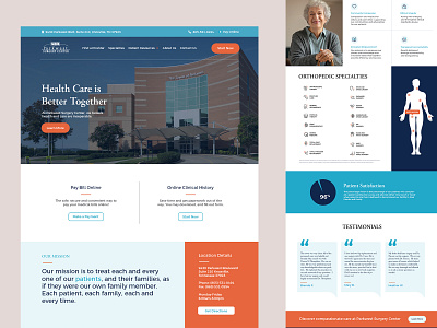 Healthcare Website UI | Seamless & Patient-Friendly Design branding clean web design design healthcare healthcare website hospital website landing page layout medical medical website mockup modern website patient experience ui ux ux for healthcare web design for doctor webdesign website wellness website