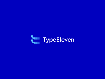 TypeEleven 11 branding concept consulting cybersecurity double meaning eleven letter lettermark logo minimalist modern number product development roxana niculescu startup t t letter technology typeeleven