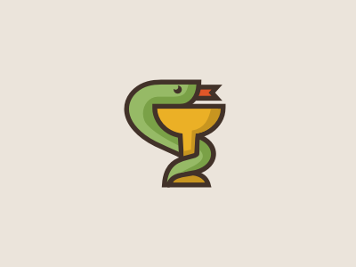 Bowl of Hygeia medecine medical pharmacy snake