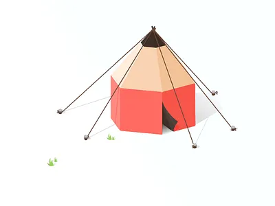 Tent pencil tent
