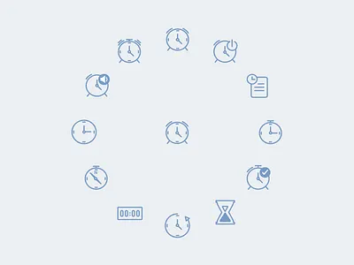 Clock Icons alarm android clock icon icons ios time watch