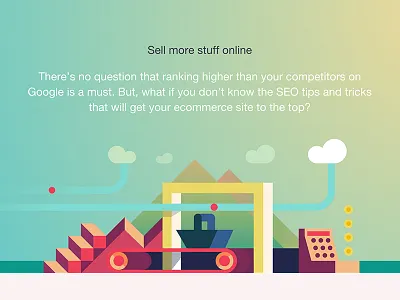 Spike Banner css animation ecommerce flat illustration svg ui ux website