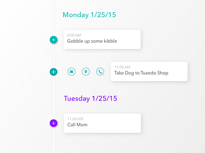 Daily UI 071 | Schedule 071 calendar daily ui dailyui events schedule timeline