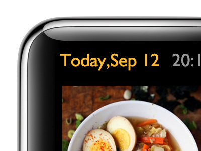 Food go~ iwatch