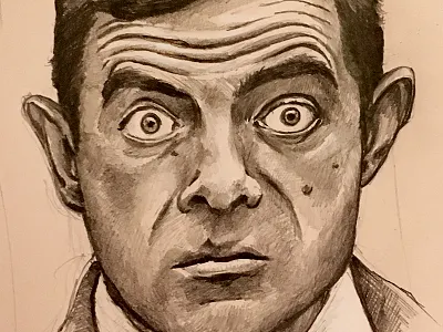 Bean bean pencil sketch