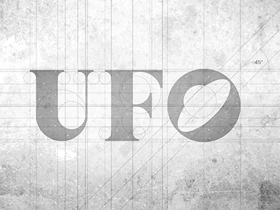 UFO - Construction brand construction design galactic idea logo mark negative piotrlogo space symbol ufo
