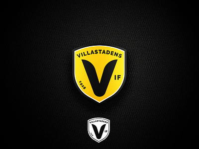 Villastadensif Rebrand badge football logo