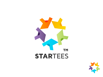 Startees clothes colors identity logo star t shirt tees wear