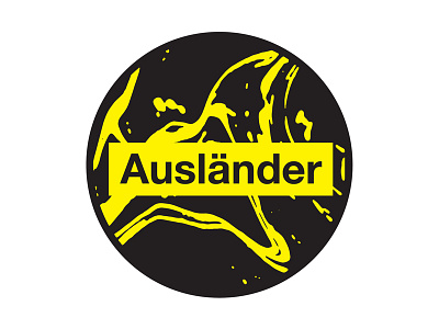 Auslander Logo auslander branding electronic german house logo music techno