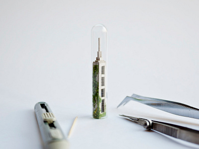 Tiny tower micro matter skyscraper tiny tower tower