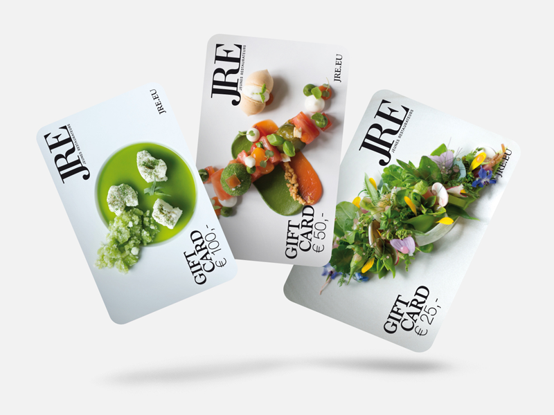 Example of Culinary Gift Card Mockup