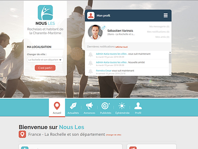 NousLes french social webdesign