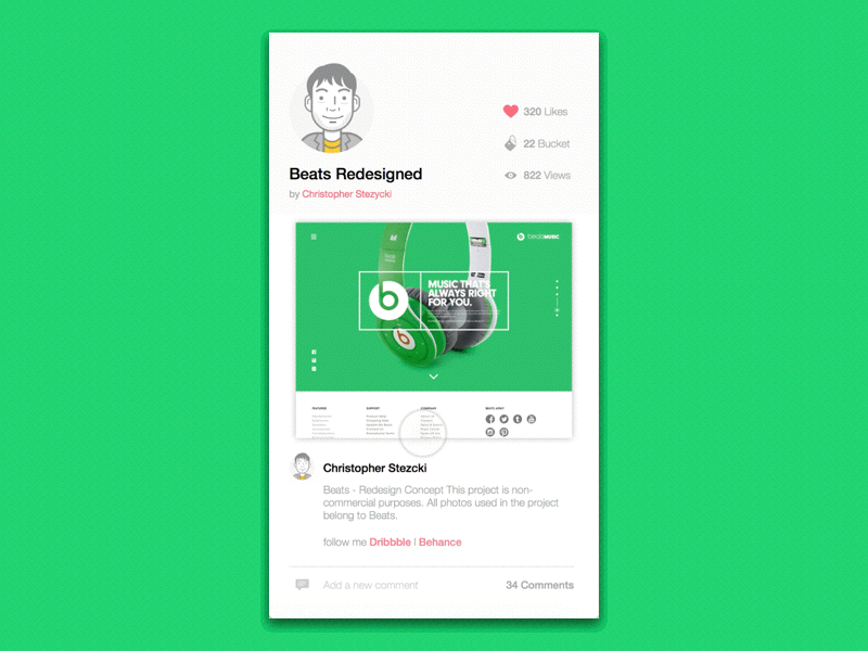 Portfolio Showcase • UI/UX Animation (Principle & Sketch) animation file free freebie resource sketch sketchapp ui user experience user interface ux