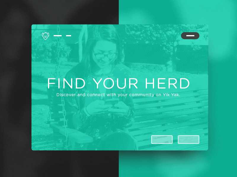 Launch background video desktop gif green launch site ui ux web yik yak