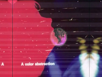 A Color Abstraction (video) 16mm abstract after effects collage film psychedelic silhouette video art