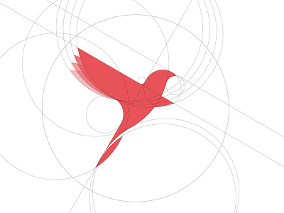 Birdgolden #WIP bird design fly golden graphic illustration illustrator logo number red workinprogress