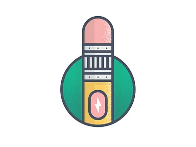 Just the tip eraser hole illustration pencil penis powerup