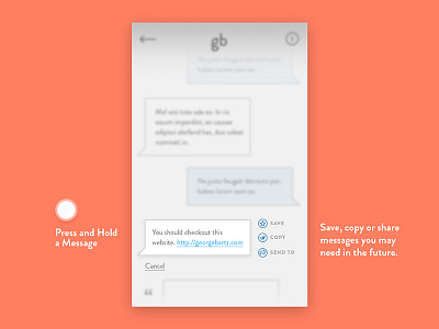 Direct Messaging 013 dailyui direct messaging