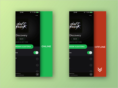 Daily Ui #007 - Settings 007 dailyui design interface settings spotify ui ux