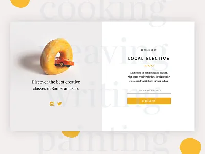 Coming Soon - Personal Project bay area classes coming soon personal san francisco