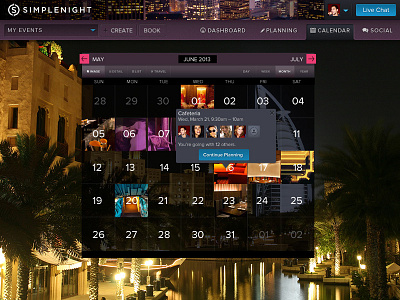 Calendar calendar ui