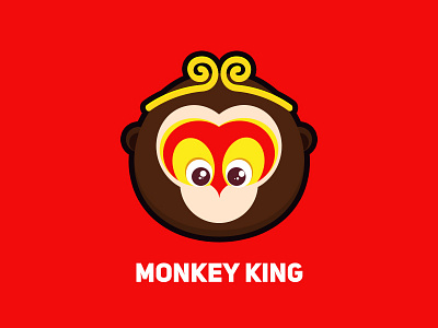 Monkey King animal illustrator ui