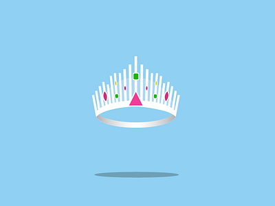 The Crown crown head wear icon vector