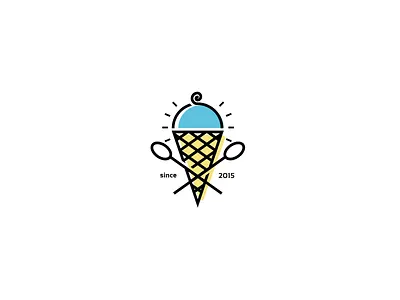 Cafe-gelato logo branding logo