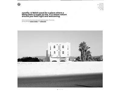 Personal Website design minimal mobile personal photography portfolio responsive ui ux website