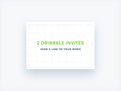 2 Dribbble Invites! 2016 chance dribbble invitation invite join opportunity player portfolio work