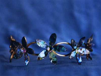 27 Abalone Shell Tiara headwear shell