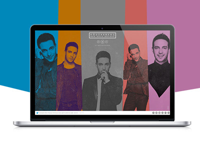 Web Design for Oguzhan Koç celebrity website singer website design