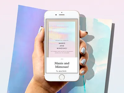Receiver Experience paperless post product design ui ux