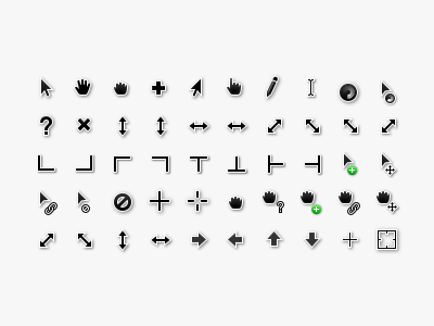 elementary OS Cursors cursors elementary icons