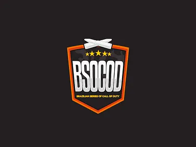BSOCOD ( Brazilian Series of Call of Duty ) artwork brand branding cod illustration league logo logomark shield