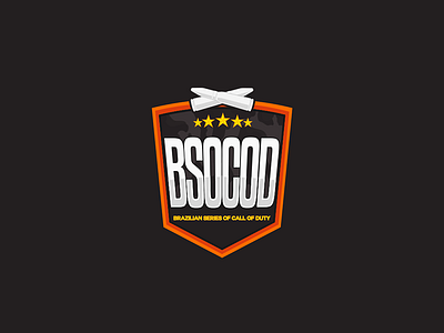 BSOCOD ( Brazilian Series of Call of Duty ) artwork brand branding cod illustration league logo logomark shield