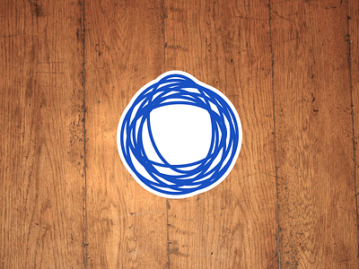 Technest Sticker blue mule nest sticker sticker mule tech technest