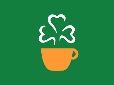 Top o' the Mornin' to Ya! coffee coffee cup coffee mug cup green irish mug national irish coffee day orange shamrock steam white