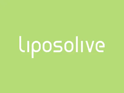 Liposolive logo typography
