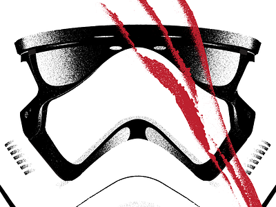 Stormtrooper blood episode 7 fin grain star wars stormtrooper texture the force awakens