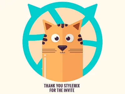 Thank You! cat flat gift