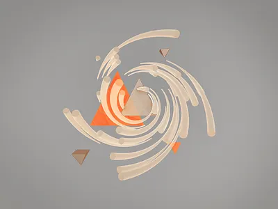 Abstract 3d abstract c4d cinema4d photoshop swirl triangle