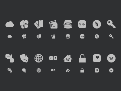 iOS Entitlements (dark theme) bw dark deployment entitlement icon ios publishing xamarin