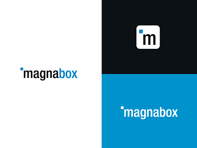 Magnabox Logo design graphic design logo illustrator