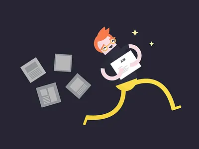 when you get hired and it's great