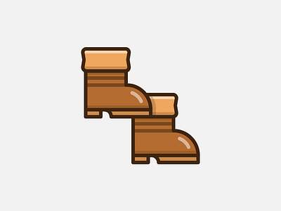 Questing Essentials - Boots Icon design icon icon design iconography ui user interface userinterface ux video games zelda